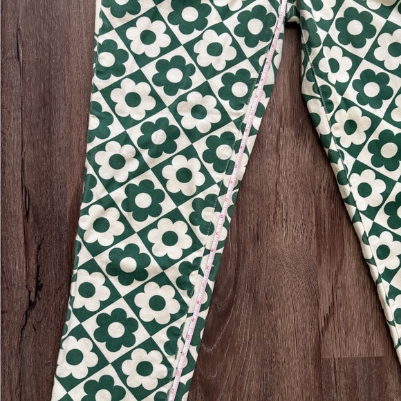 Pac Sun Green & White Retro Floral Button Fly Jeans Size 28 | - Picture 8 of 8